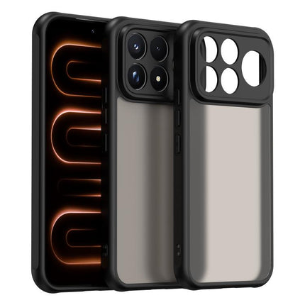 Fan Dun Series TPU Hybrid PC Frosted Phone Case, For Redmi Note 17 4G Global 169.7mm, For Redmi Note 17 Pro 5G Global 163.5mm, For Redmi K100 Pro Max 5G, For Redmi 17 5G / 4G Global 170mm, For Redmi K100 Pro 5G, For Redmi Turbo 5 Max/Poco X8 Pro Max 5G