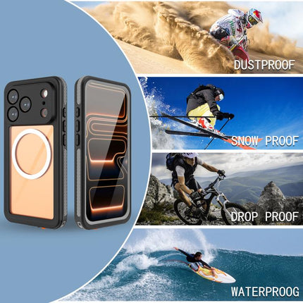 RedPepper V Series IP68 Waterproof Magnetic Phone Case, For iPhone 17 Pro, For iPhone 17