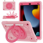 For iPad 10.2 2021 / 2020 / 2019 / Pink Rose Red