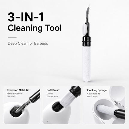 XDcase 4 Pairs Replacement Liquid Silicone Ear Tips, XS/S/M/L Size, For AirPods Pro 3, For AirPods Pro 1 / 2