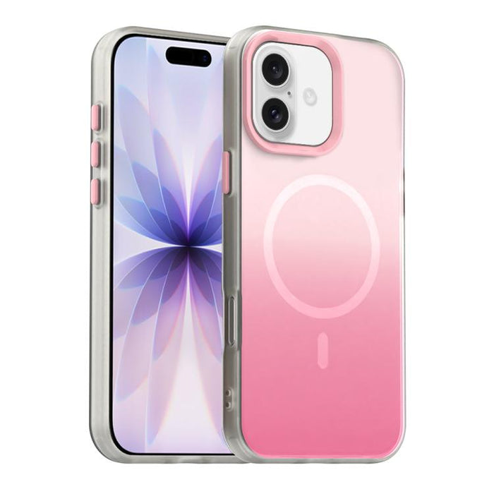 Candy Gradient Series 3 in 1 Hybrid Magnetic Phone Case, For iPhone 17, For iPhone Air, For iPhone 16 Pro Max, For iPhone 16 Pro