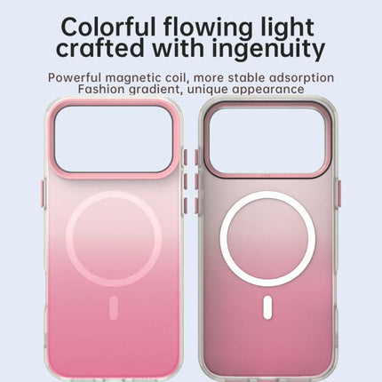 Candy Gradient Series 3 in 1 Hybrid Magnetic Phone Case, For iPhone 17, For iPhone Air, For iPhone 16 Pro Max, For iPhone 16 Pro