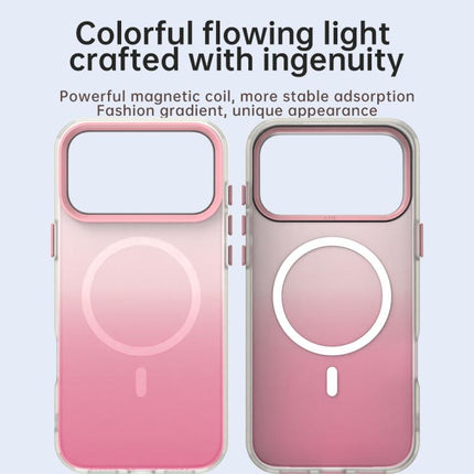 Candy Gradient Series 3 in 1 Hybrid Magnetic Phone Case, For iPhone 18 Pro, For iPhone 18 Pro Max, For iPhone 17 Pro Max, For iPhone 17 Pro