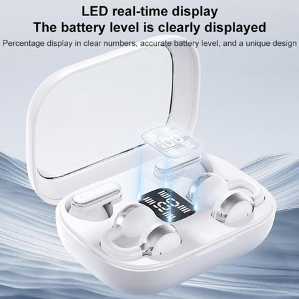 J-Q10 2 in 1 Clip-On and In-Ear Dual Earbuds ENC Noise Reduction True Wireless Bluetooth Earphones