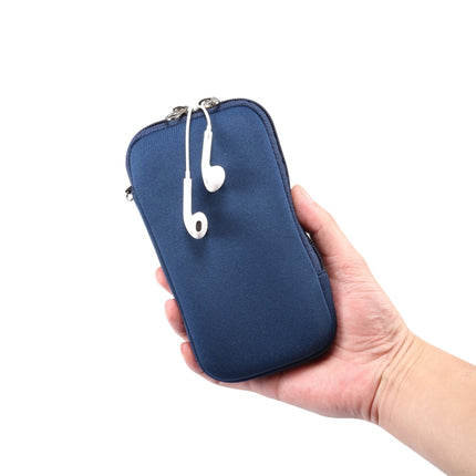 Estuche protector universal con cremallera y elasticidad, bolsa de almacenamiento con cordón para iPhone 12 mini/teléfonos inteligentes de 4,7 a 5,4 pulgadas, para iPhone 12 mini