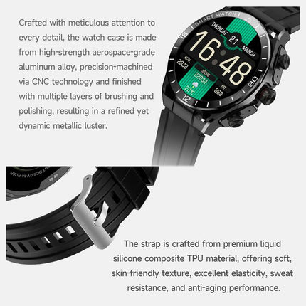 T95E 1.52-inch Display 2-in-1 Smart Sports Watch TWS Bluetooth Earphones