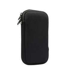 Universal Elasticity Zipper Protective Case Storage Bag with Lanyard For iPhone 12 / 12 Pro / 6.1 inch Smart Phones, For iPhone 12 / 12 Pro