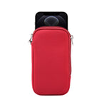 Para iPhone 12 / 12 Pro / Rojo purpurado