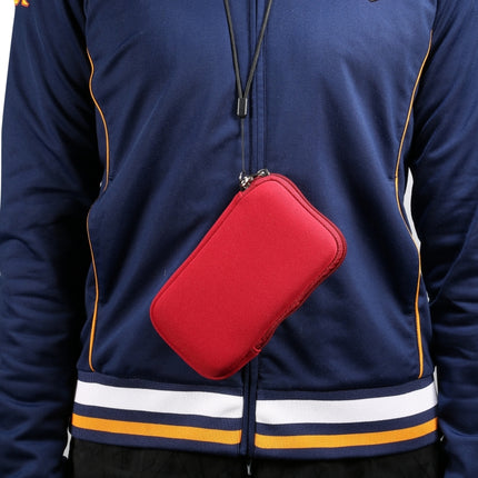 Estuche protector universal con cremallera y elasticidad, bolsa de almacenamiento con cordón para iPhone 12/12 Pro/teléfonos inteligentes de 6,1 pulgadas, para iPhone 12/12 Pro