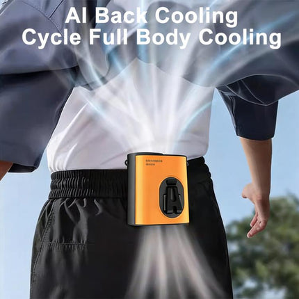 M376 Ice Compress Waist-Hung High Speed Mini Fan 3600mAh Battery