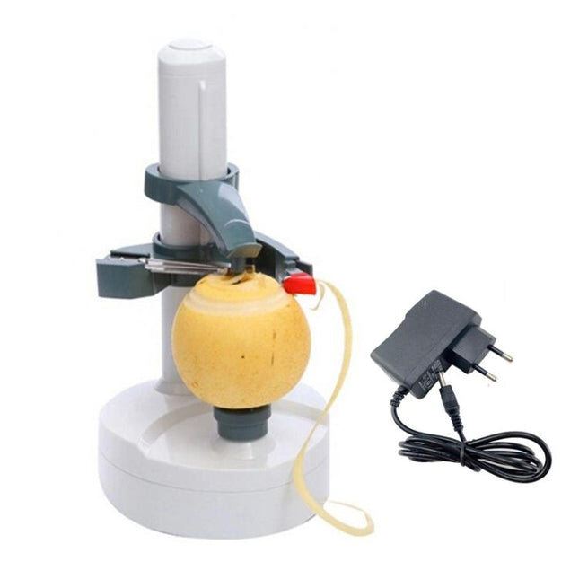 Multifunction Stainless Steel Electric Vegetables Fruit Peeler Automatic Peeling Machine, EU Plug, US Plug