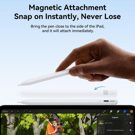 JOYROOM JR-X15 Pro Active Magnetic Capacitive Stylus Pen For iPad 2018 And Later