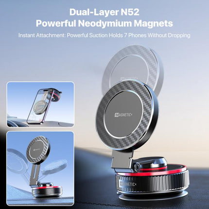 K99 Rotating Alloy Magnetic Vacuum Phone Holder