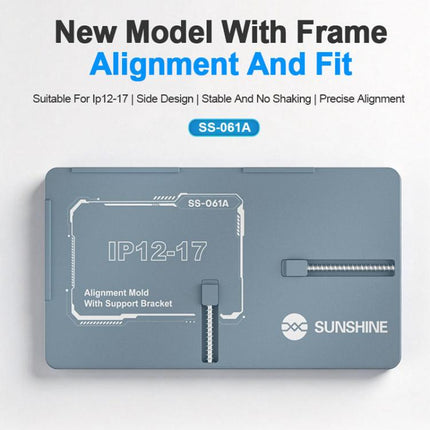 Sunshine SS-061A Integrated Alignment Bonding Mold for iPhone 12 to 17 Series