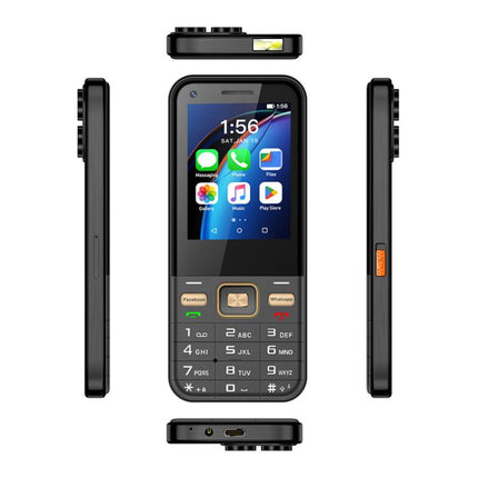 UNIWA F26 Pro Key Phone, 2GB+16GB, 2.8 inch Touch Screen Android 8.1 Mediatek MT6737M Quad Core, 23 Keys, Dual SIM, Network: 4G, Support Whatsapp, Youtube