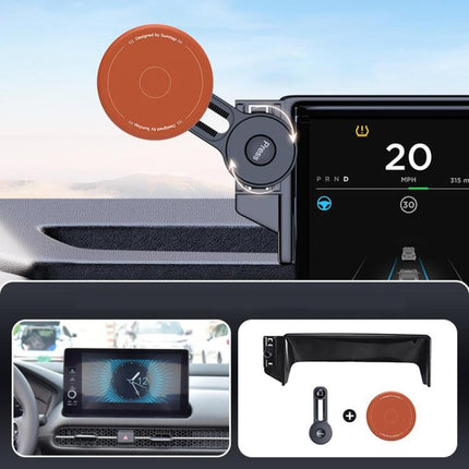 Car Screen Magnetic Phone Holder Mount with Extension Arm, For Honda 11th Gen Civic / Integra 2022-2025, For Honda XR-V 2023-2024 / Vezel 2023, For Honda ZR-V 2022-2023 / HR-V 2023, For Honda Accord 2018-2022 10.25 inch Screen                          ...
