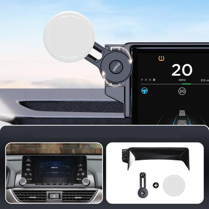 Car Screen Magnetic Phone Holder Mount with Extension Arm, For Honda 11th Gen Civic / Integra 2022-2025, For Honda XR-V 2023-2024 / Vezel 2023, For Honda ZR-V 2022-2023 / HR-V 2023, For Honda Accord 2018-2022 10.25 inch Screen                          ...