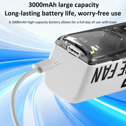 K824 Concentrated Wind Turbine Handheld Mini High Speed ??Fan