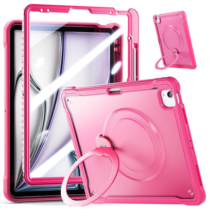 Powerful Sailor Metal Holder Hybrid Tablet Case with Strap & Glass Film, For iPad Air 13 2026 / 2025 / 2024, For iPad Pro 11 2025 / 2024, For iPad 2025 / 2022, For iPad Air 11 2026 / 2025 / 2024