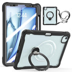 For iPad Air 11 2026 / 2025 / 2024 / Black Clear