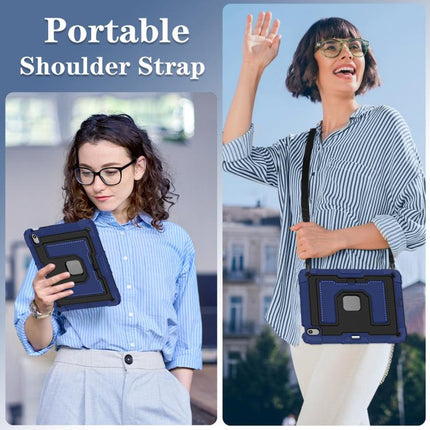 Big Holder Silicone Hydric PC Tablet Case with Shoulder Strap, For iPad Air 13 2026 / 2025 / 2024
