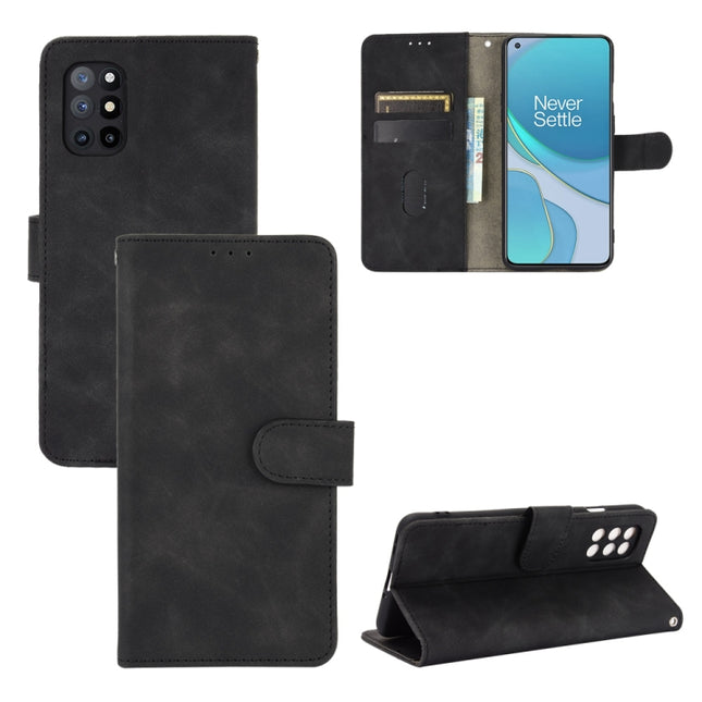 Solid Color Skin Feel Magnetic Buckle Horizontal Flip Calf Texture PU Leather Case with Holder & Card Slots & Wallet, For OPPO Realme 7 Pro, For Xiaomi Mi 10T, For OnePlus 8T