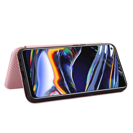Carbon Fiber Texture Magnetic Horizontal Flip TPU + PC + PU Leather Case with Card Slot, For OPPO Realme 7 Pro, For Alcatel 1SE 2020 (Pink), For Alcatel 1SE 2020 (Black), For Alcatel 1SE 2020 (Blue), For Alcatel 1SE 2020 (Green)                        ...