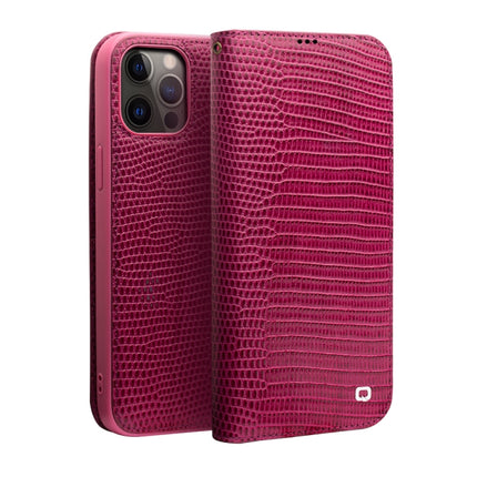 QIALINO Crocodile Texture Horizontal Flip Leather Case with Card Slots & Wallet, For iPhone 12 mini, For iPhone 12 Pro Max