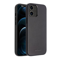 Funda protectora de piel de vaca a prueba de golpes QIALINO, para iPhone 12 mini, para iPhone 12/12 Pro, para iPhone 12 Pro Max