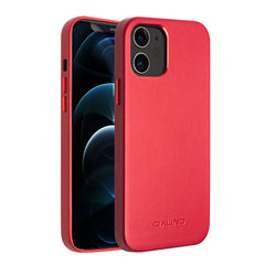 Funda protectora de piel de vaca a prueba de golpes QIALINO, para iPhone 12 mini, para iPhone 12/12 Pro, para iPhone 12 Pro Max