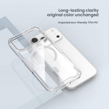 NILLKIN Ultra Clear Magsafe PC + TPU Phone Case, For iPhone 17 Pro Max, For iPhone 17 Pro, For iPhone 17, For iPhone Air
