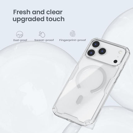 NILLKIN Ultra Clear Magsafe PC + TPU Phone Case, For iPhone 17 Pro Max, For iPhone 17 Pro, For iPhone 17, For iPhone Air