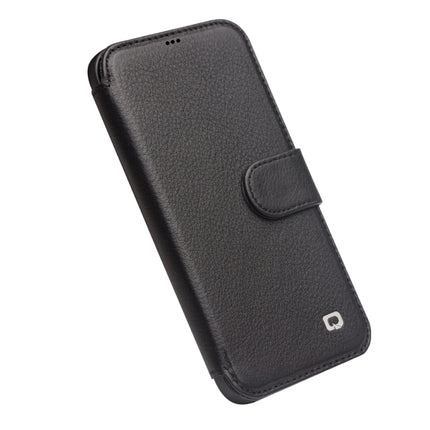 QIALINO Business Magnetic Horizontal Flip Leather Case with Card Slots & Wallet, For iPhone 12 mini, For iPhone 12 / 12 Pro, For iPhone 12 Pro Max