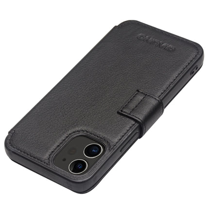 QIALINO Business Magnetic Horizontal Flip Leather Case with Card Slots & Wallet, For iPhone 12 mini, For iPhone 12 / 12 Pro