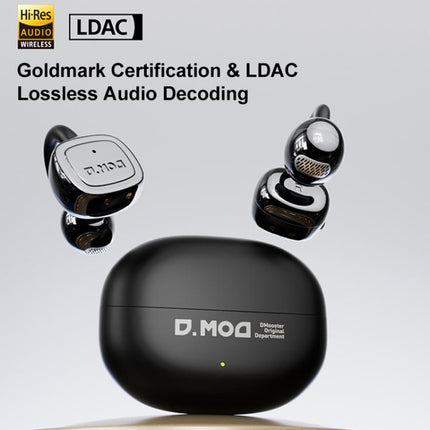 D MOOSTER D68 Open Back Clip On Wireless Bluetooth Earphones