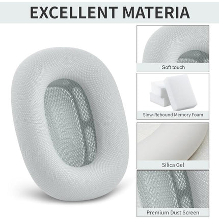 XDcase 1 Pair Soft-Touch Magnetic Replacement Sponge Ear Pads, For AirPods Max