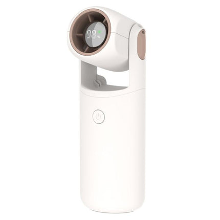 F03 High Speed Folding Handheld Fan with Digital Display