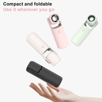 F03 High Speed Folding Handheld Fan with Digital Display