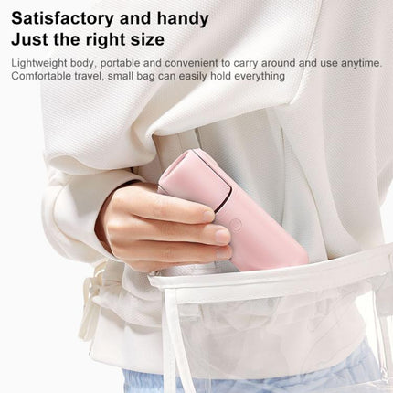 F03 High Speed Folding Handheld Fan with Digital Display