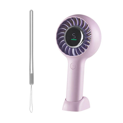 H11 Handheld Portable Fan with Digital Display