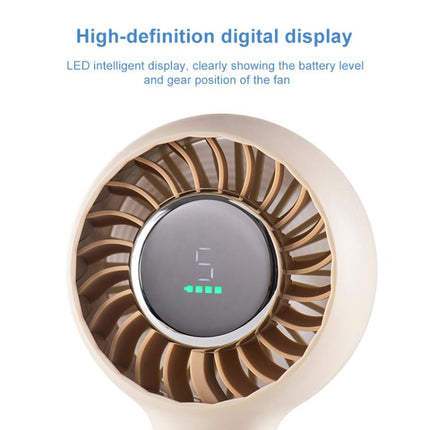 H11 Handheld Portable Fan with Digital Display