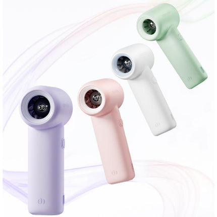 L03 High Speed Silent Handheld Mini Fan with Digital Display