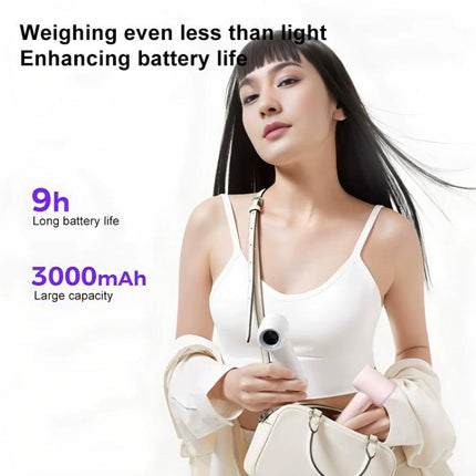 L03 High Speed Silent Handheld Mini Fan with Digital Display