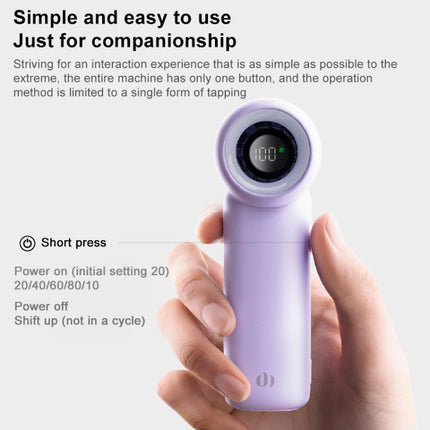 L03 High Speed Silent Handheld Mini Fan with Digital Display