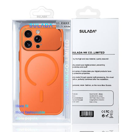 SULADA Transforms Into 17 Pro Semi-Transparent Matte Magnetic Phone Case, For iPhone 16 Pro Max, For iPhone 16 Pro