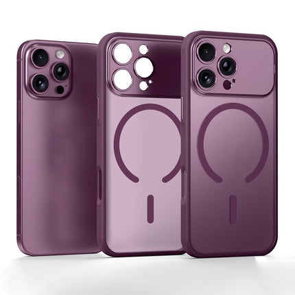 SULADA Transforms Into 17 Pro Semi-Transparent Matte Magnetic Phone Case, For iPhone 16 Pro Max, For iPhone 16 Pro