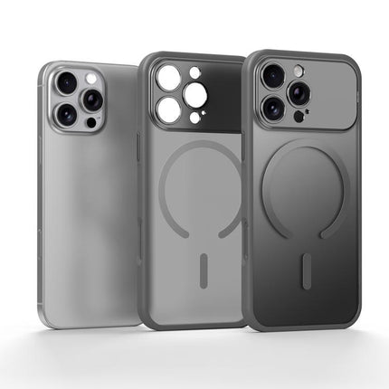 SULADA Transforms Into 17 Pro Semi-Transparent Matte Magnetic Phone Case, For iPhone 17 Pro Max, For iPhone 17 Pro, For iPhone 16 Pro Max, For iPhone 16 Pro