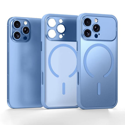 SULADA Transforms Into 17 Pro Semi-Transparent Matte Magnetic Phone Case, For iPhone 16 Pro Max, For iPhone 16 Pro