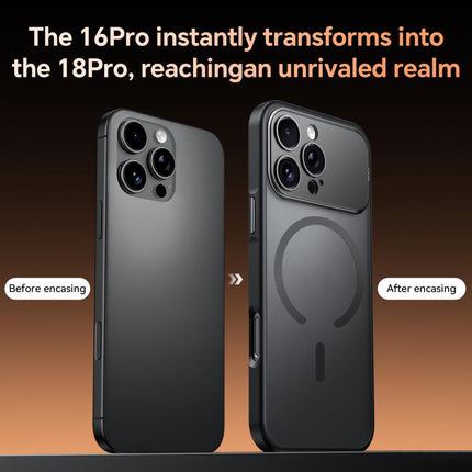 SULADA Transforms Into 17 Pro Semi-Transparent Matte Magnetic Phone Case, For iPhone 18 Pro, For iPhone 18 Pro Max, For iPhone 17 Pro Max, For iPhone 17 Pro