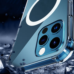 Clear Four-corner Airbag Shockproof Case with MagSafe, For iPhone 12 mini, For iPhone 12 / 12 Pro, For iPhone 12 Pro Max